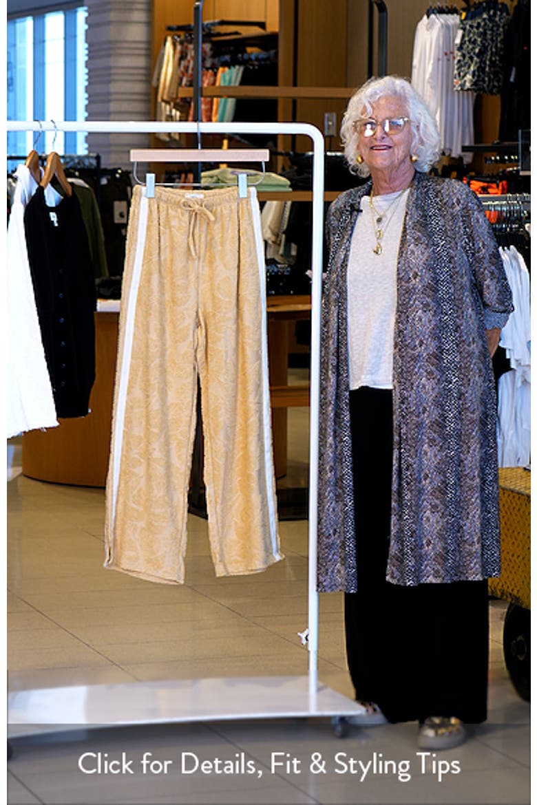 Sun Palm Jacquard Terry Pants video