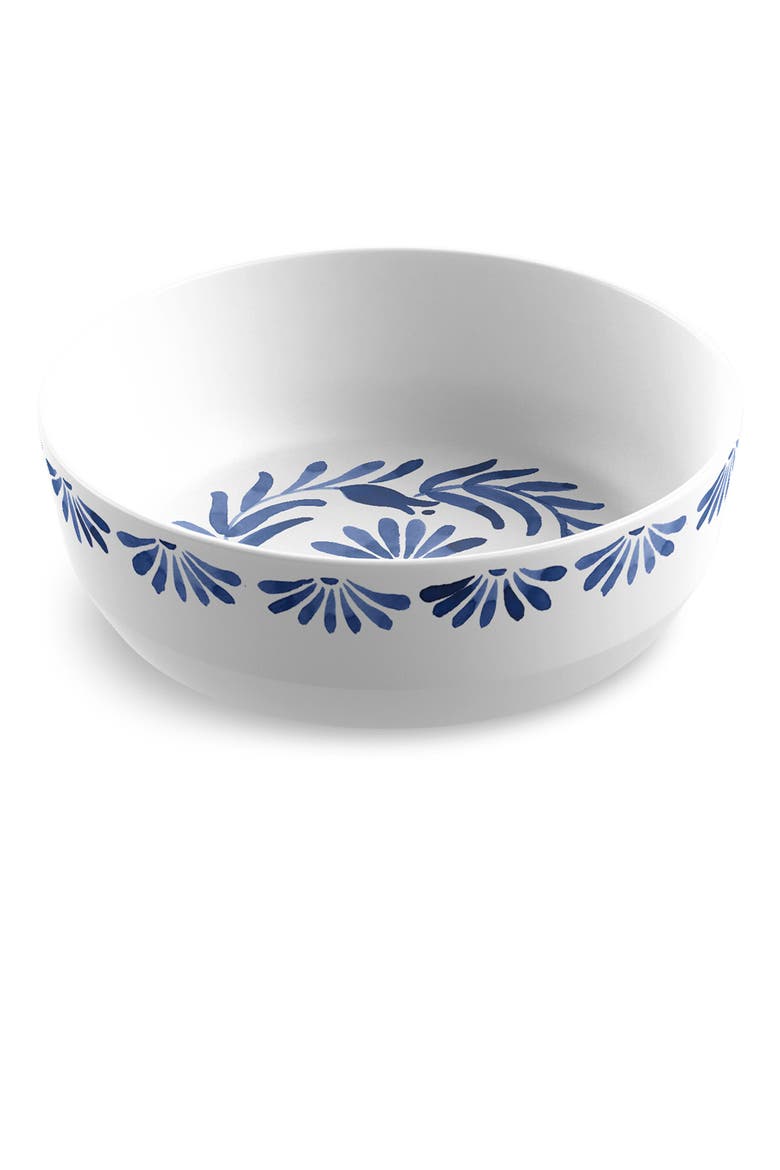 Set of Six Azul Melamine Bowls, Alternate, color, BLUE