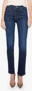 MOTHER The Rascal Skimp High Waist Straight Leg Jeans