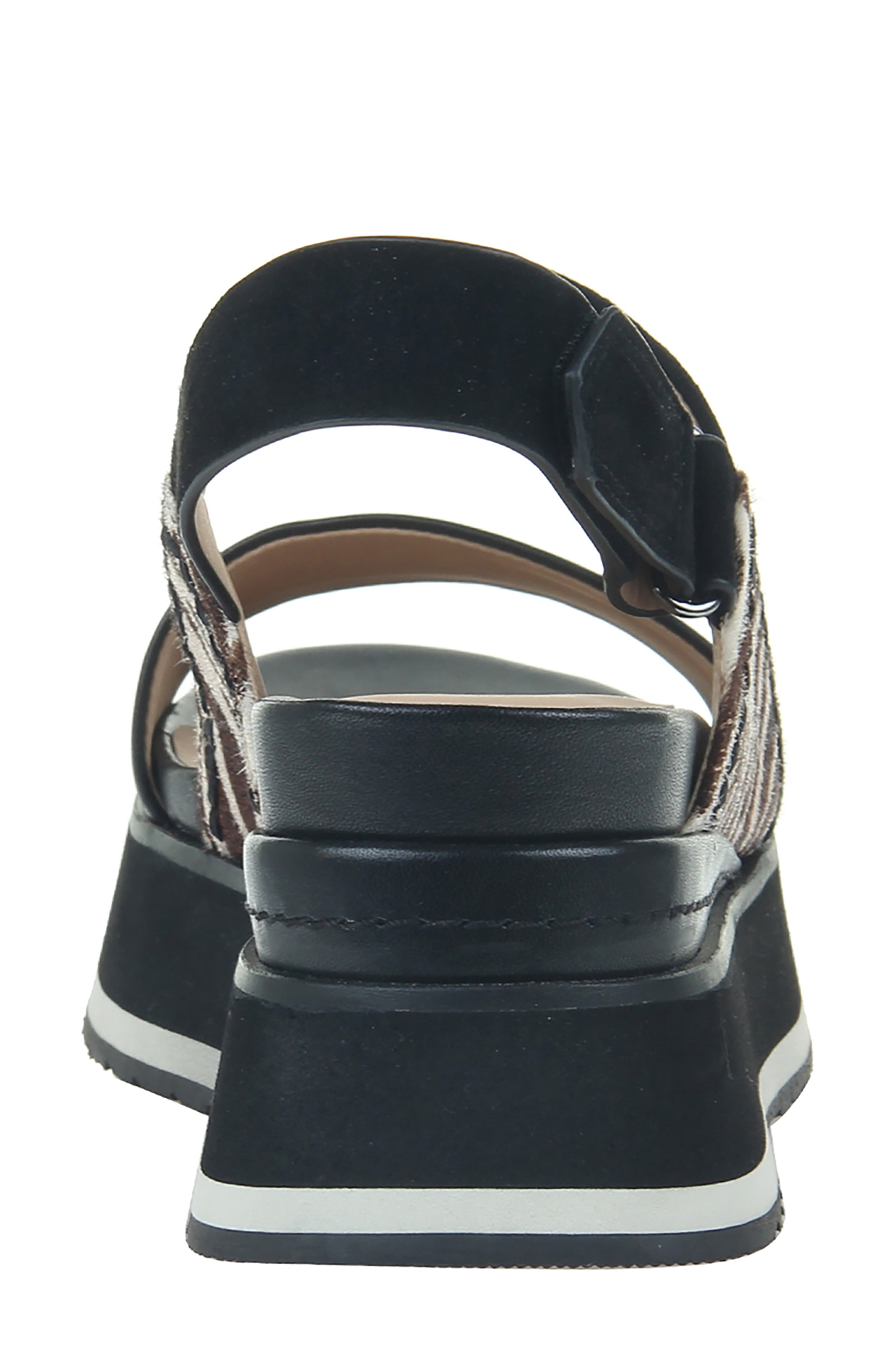 Naked Feet Dimension Platform Slingback Sandal, Alternate, color, 