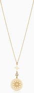 Oradina 14K Yellow Gold Summer Solstice Pendant Necklace