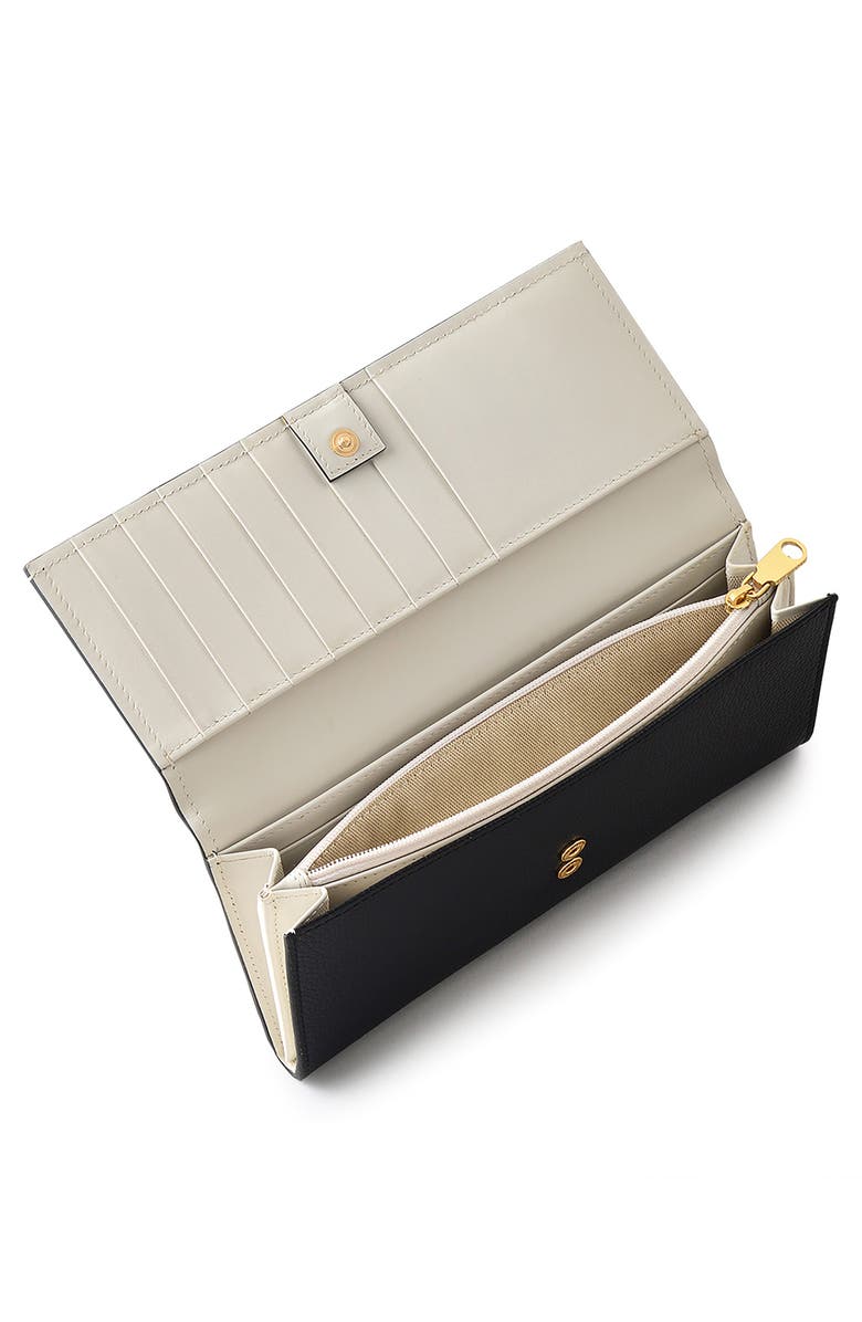 Radley Large Regents Row Flapover Wallet, Alternate, color, Black