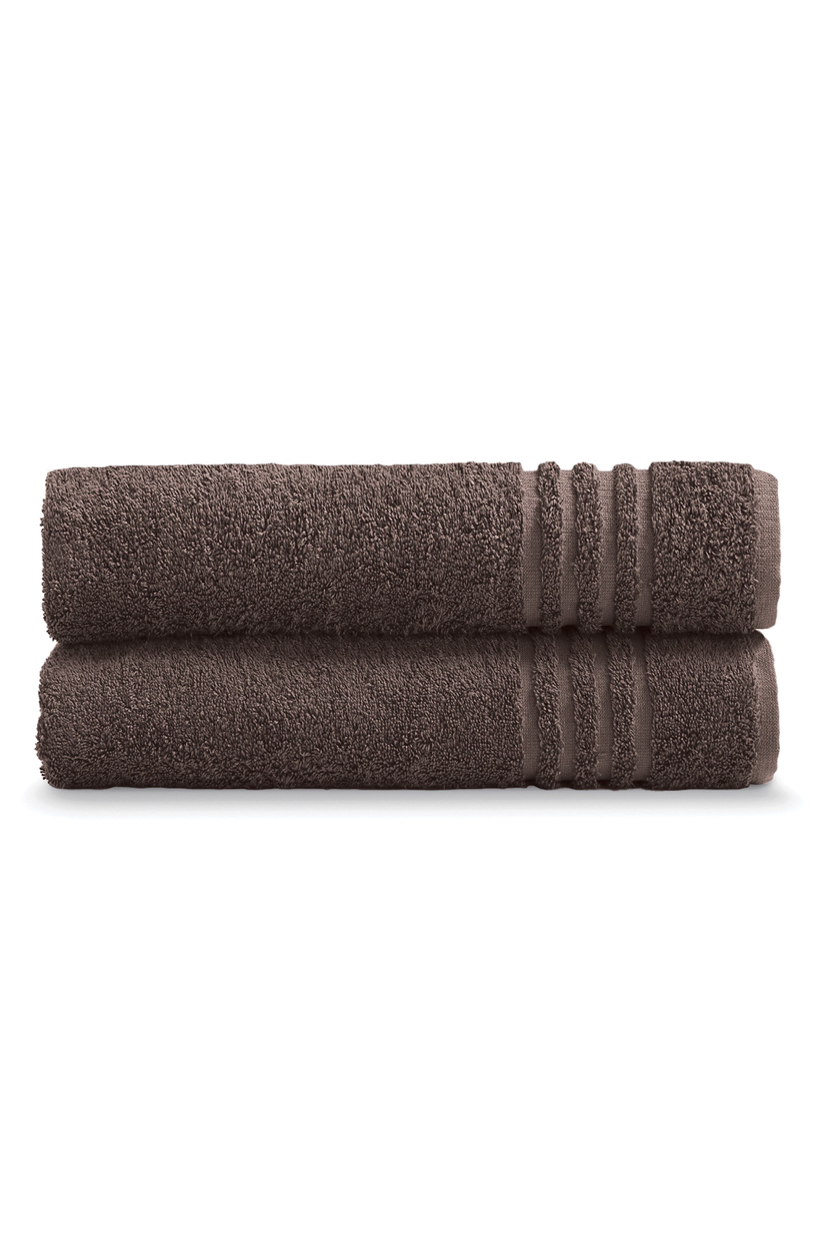 ELLA JAYNE HOME Solid Cotton 2-Piece Bath Towel Set