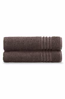 ELLA JAYNE HOME Solid Cotton 2-Piece Bath Towel Set