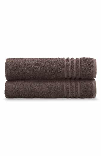 Solid Cotton 2-Piece Bath Towel Set