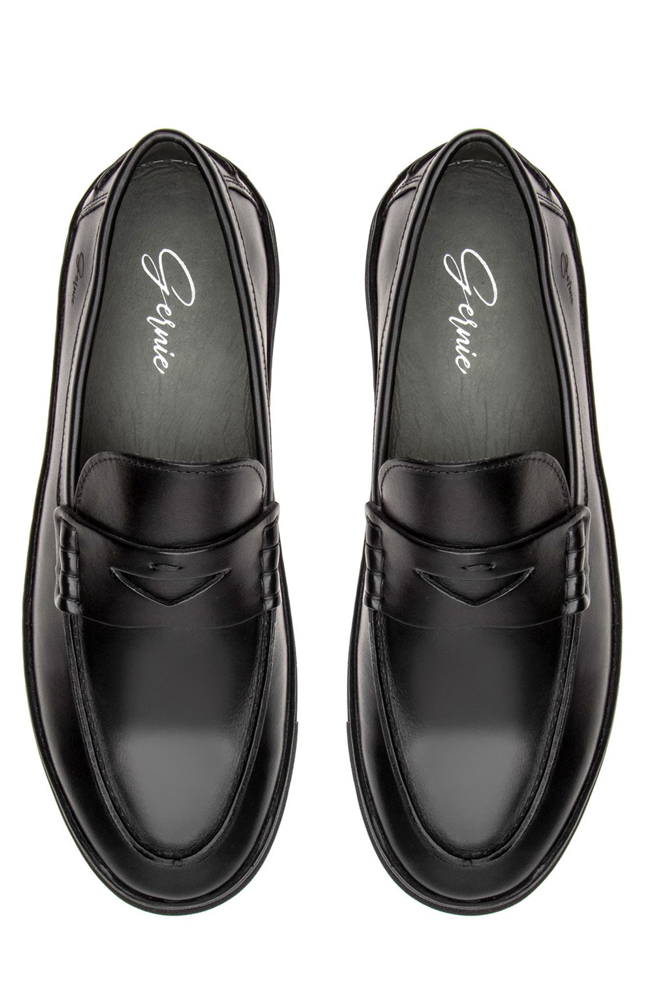 22S Penny Loafer, Alternate, color, BLACK NAPA