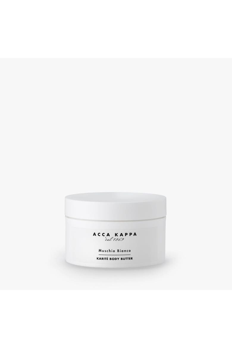 White Moss Karité Body Butter, Main, color, White