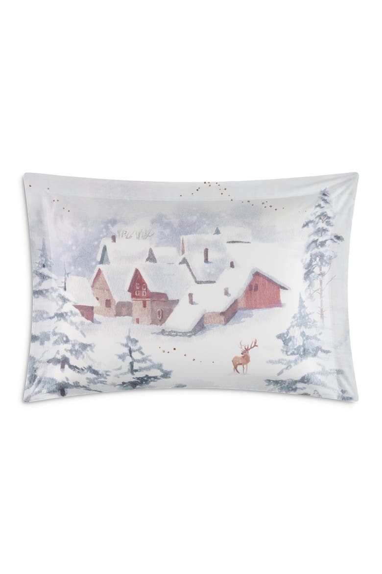 Snowy pillowcase, Main, color, White
