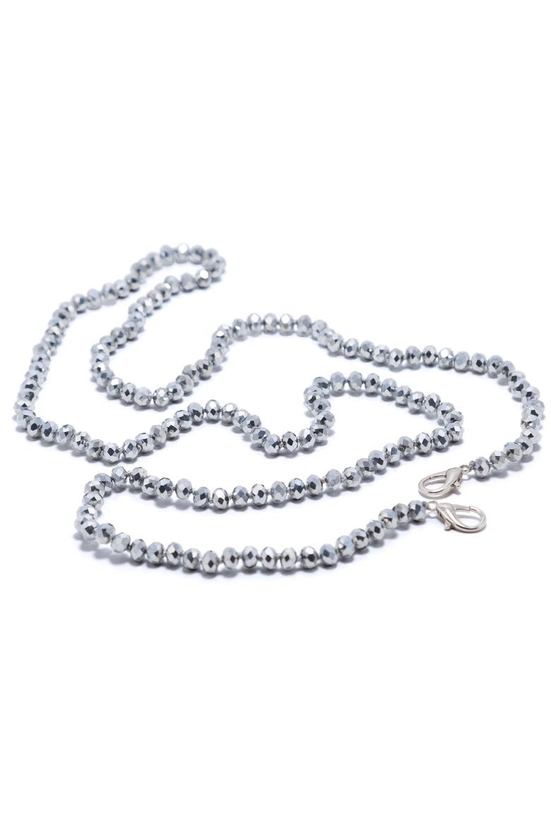 Aria Phone Chain, Alternate, color, Silver