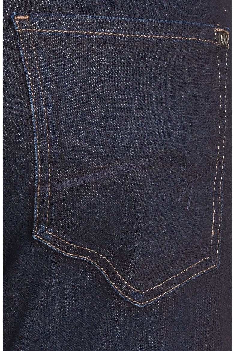 'Zach' Straight Leg Jeans, Alternate, color, RINSE BRUSHED WILLIA