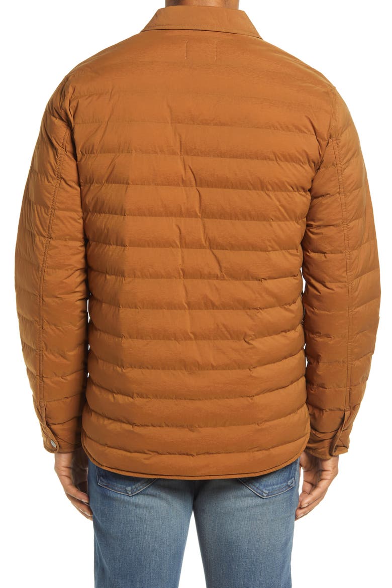 Quilted Shirt Jacket, Alternate, color, BILLYS BROWN
