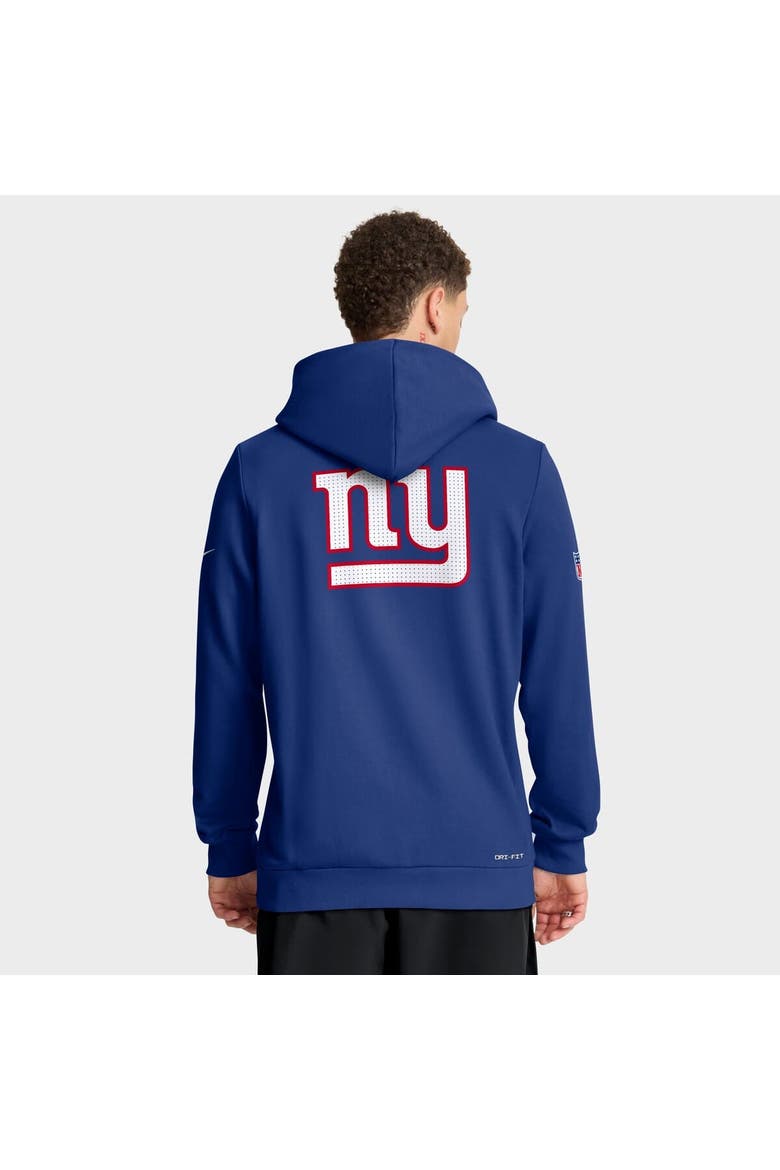 Men's Nike Royal New York Giants Sideline Standard Issue Utility Player Dri-FIT Full-Zip Hoodie, Alternate, color, Royal