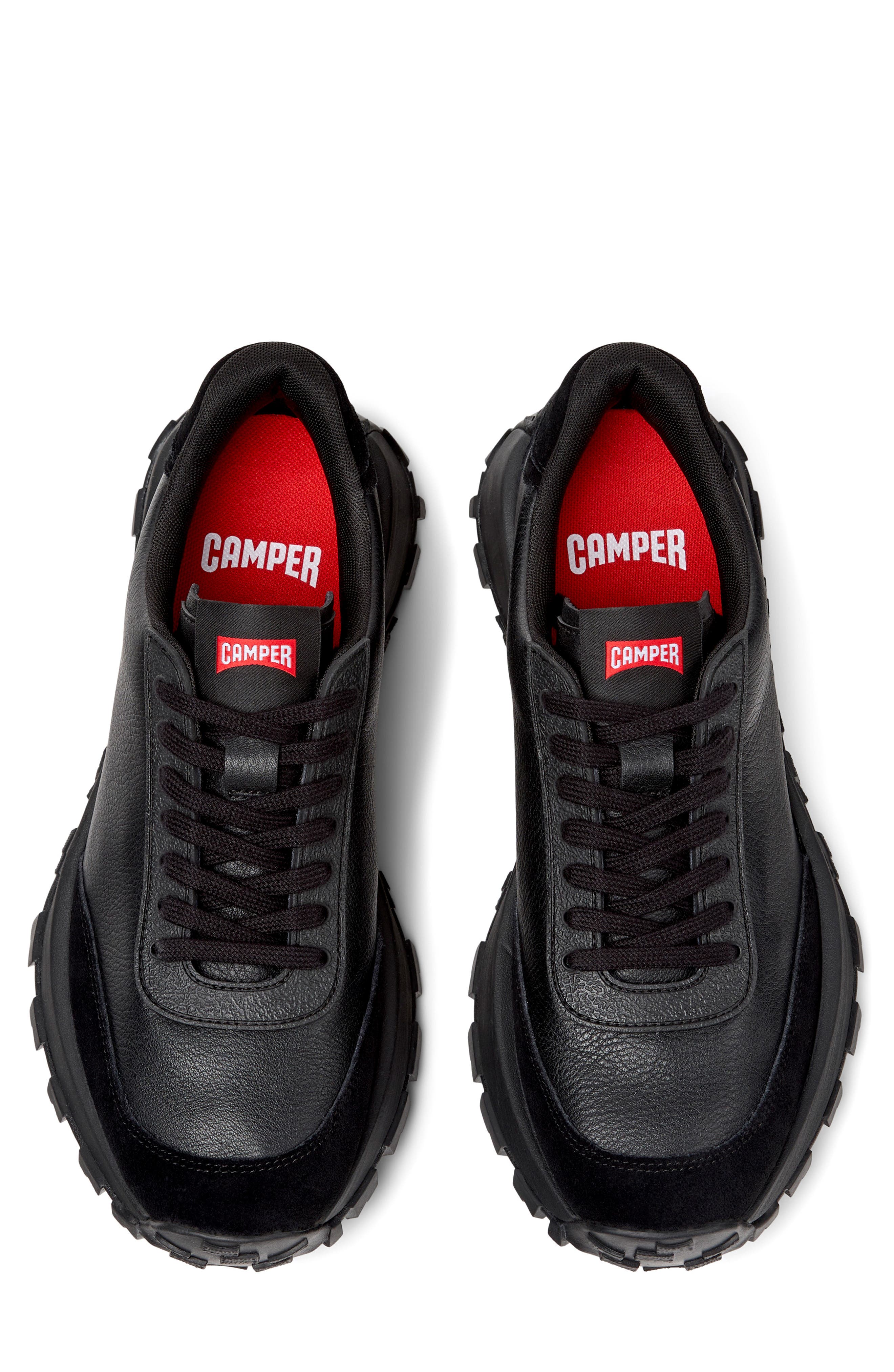 Camper Drift Trail Sneaker, Alternate, color, Black Black