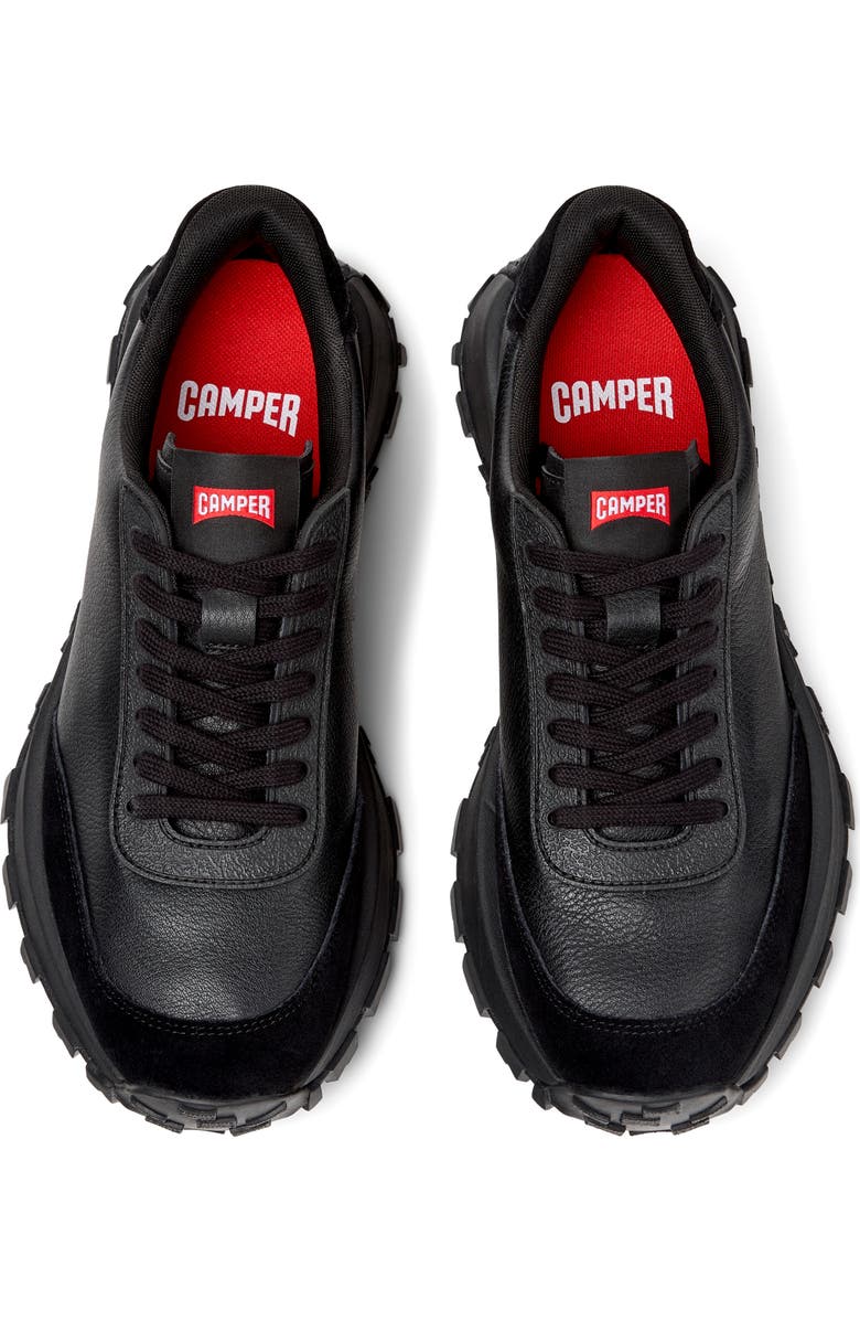 Camper Drift Trail Sneaker, Alternate, color, Black Black