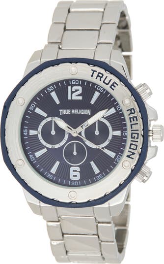 True Religion Chronograph Bracelet Watch, 43mm | Nordstromrack