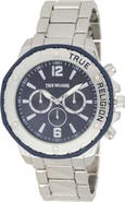 True Religion Chronograph Bracelet Watch, 43mm