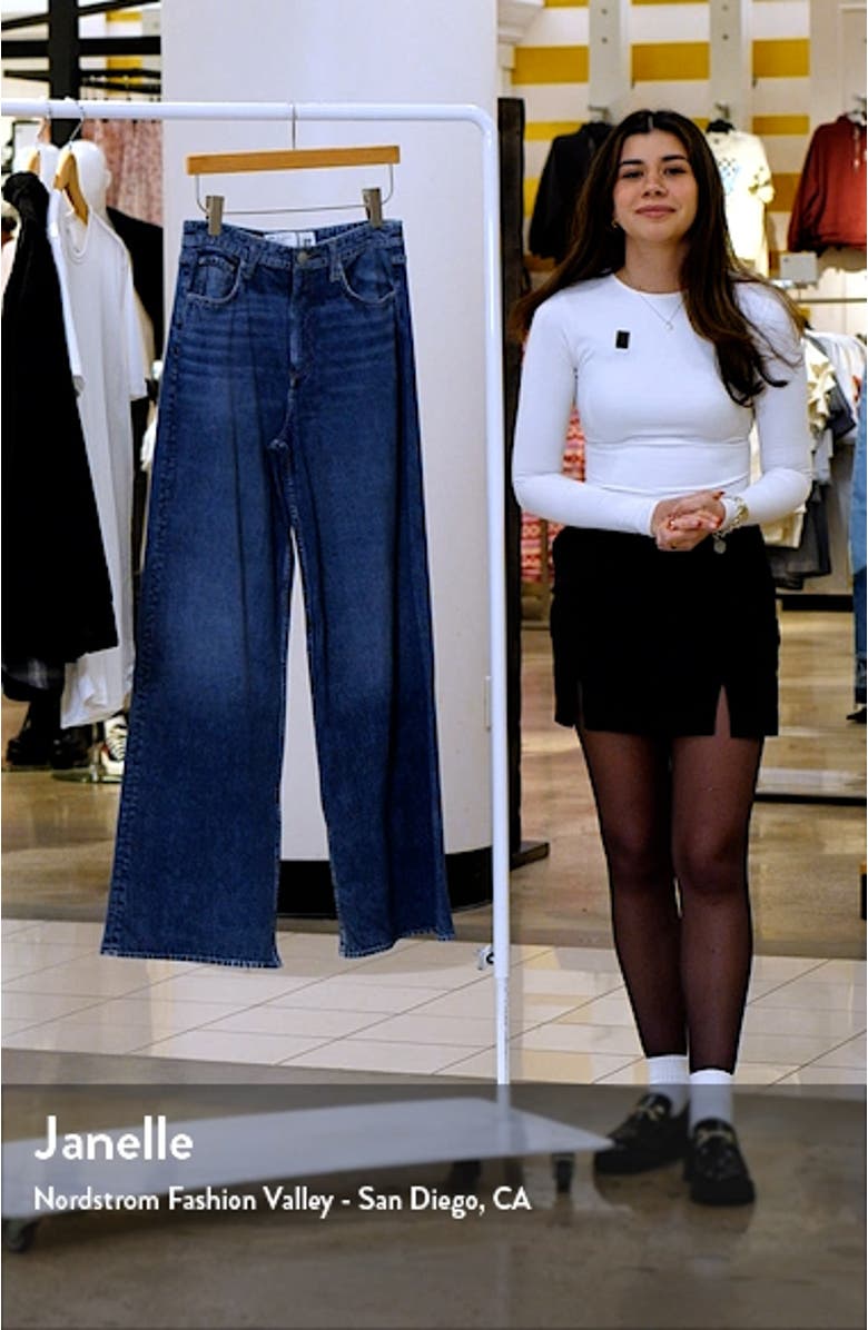 Miramar Sofie High Waist Cotton Terry Sweatpant Jeans, sales video thumbnail