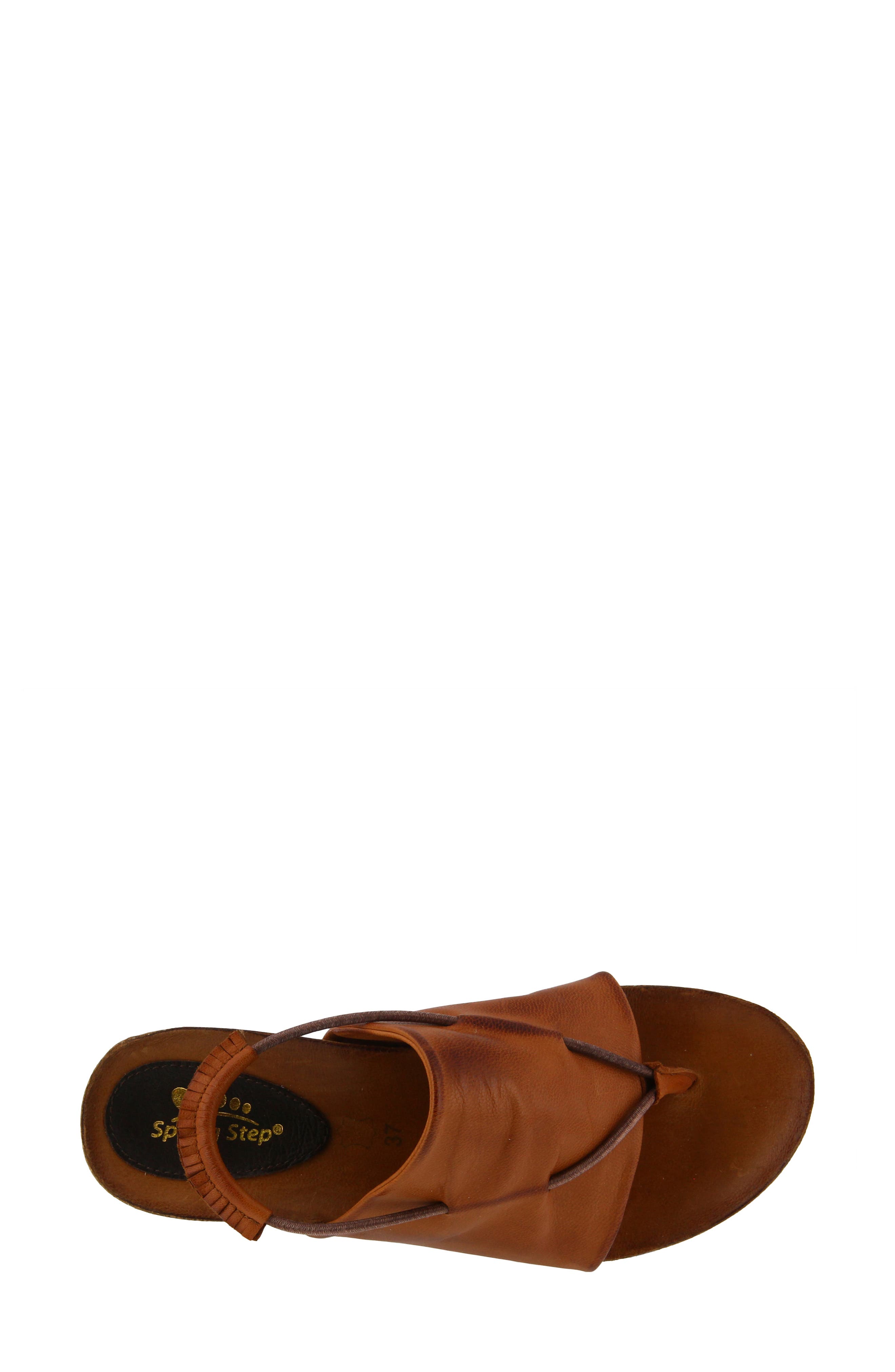 Madagascar Slingback Sandal, Alternate, color, CAMEL LEATHER