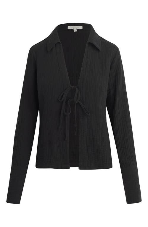 Favorite Daughter Tied And True Top In Black