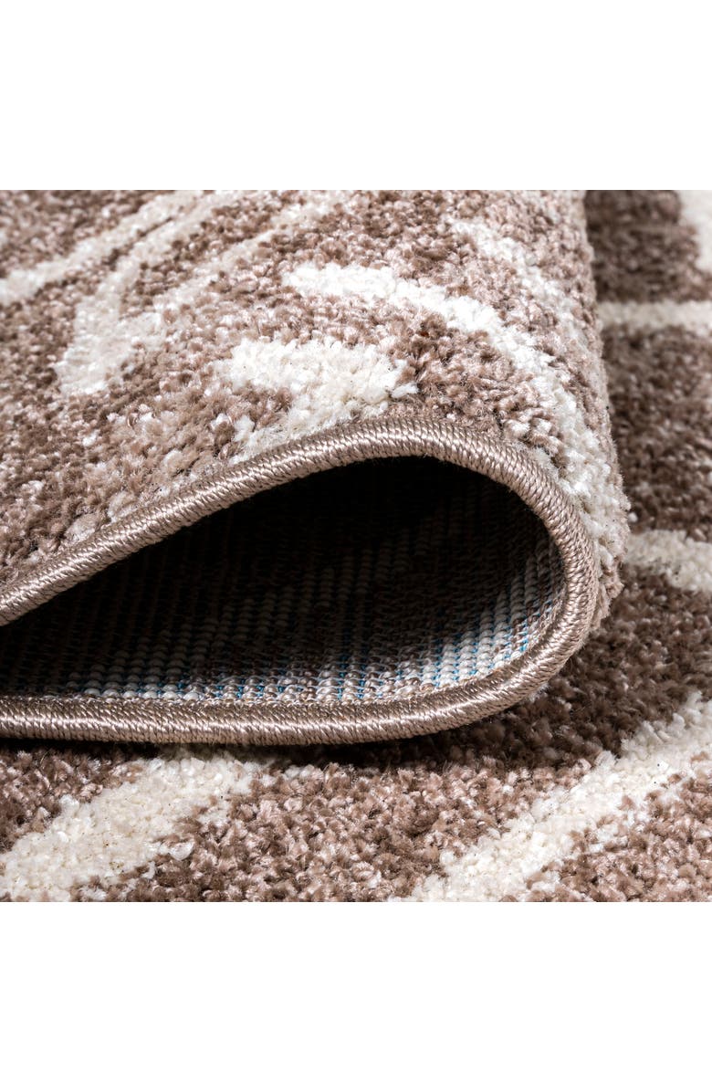 JONATHAN Y Amanar Geometric Area Rug, Alternate, color, Brown/Ivory