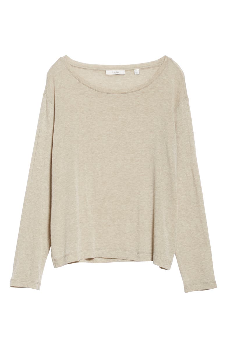 Vince Drop Shoulder Crewneck Sweater, Alternate, color, 