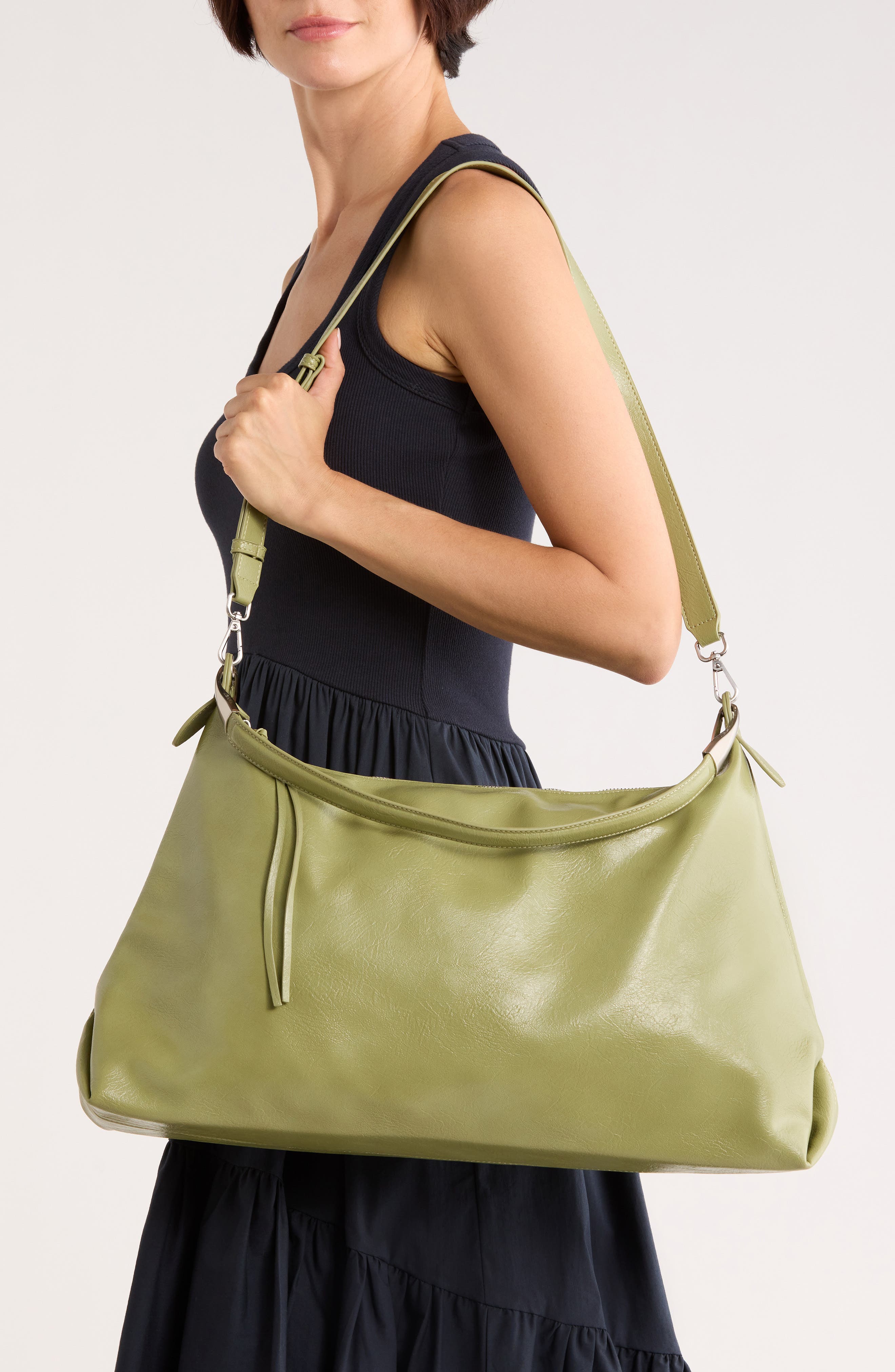Charlie Tote Bag, Alternate, color, SAGE