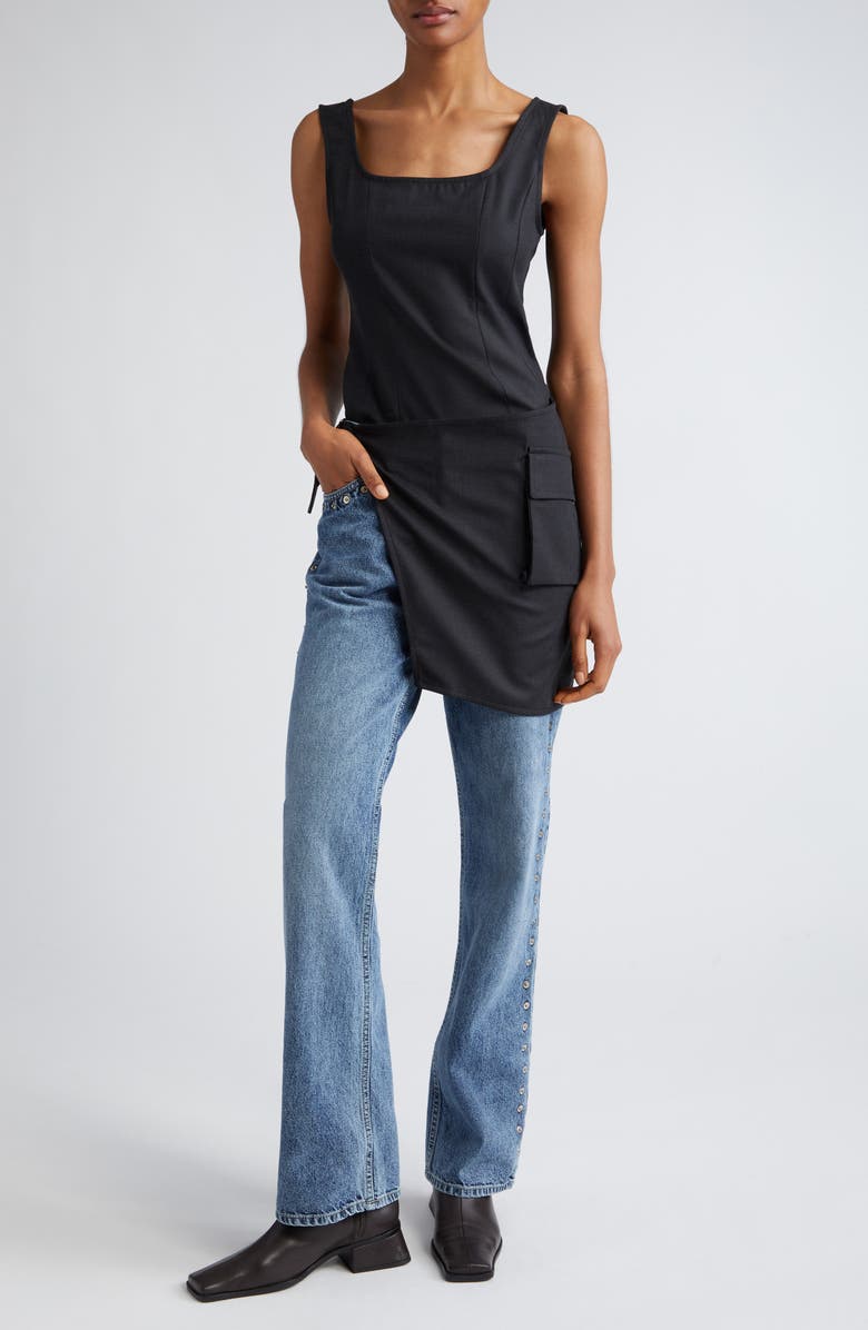 Paloma Wool Crowd High Waist Nonstretch Jeans, Alternate, color, 