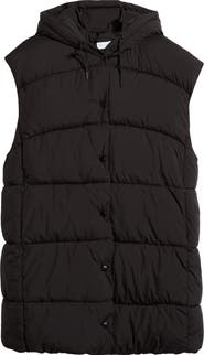 Zella Longline Hooded Puffer Vest