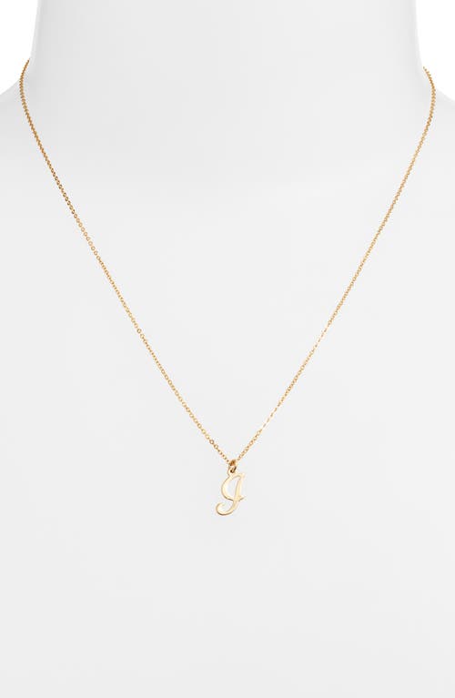 Set & Stones Gianna Initial Pendant Necklace In Gold/i