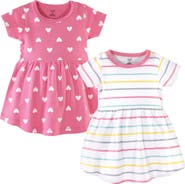 Hudson Baby Cozy Stylish All-Season Baby Dress 2Pk