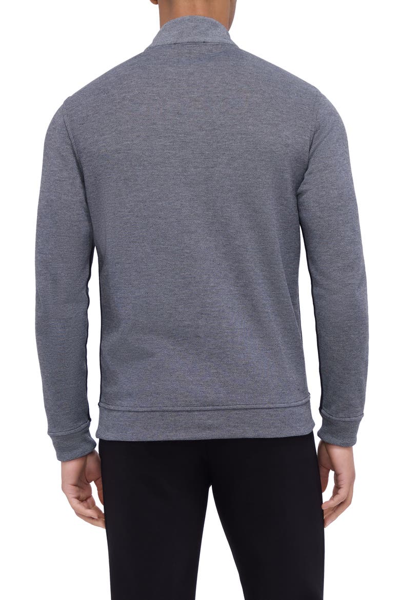 Quarter Zip Pullover, Alternate, color, BLACK