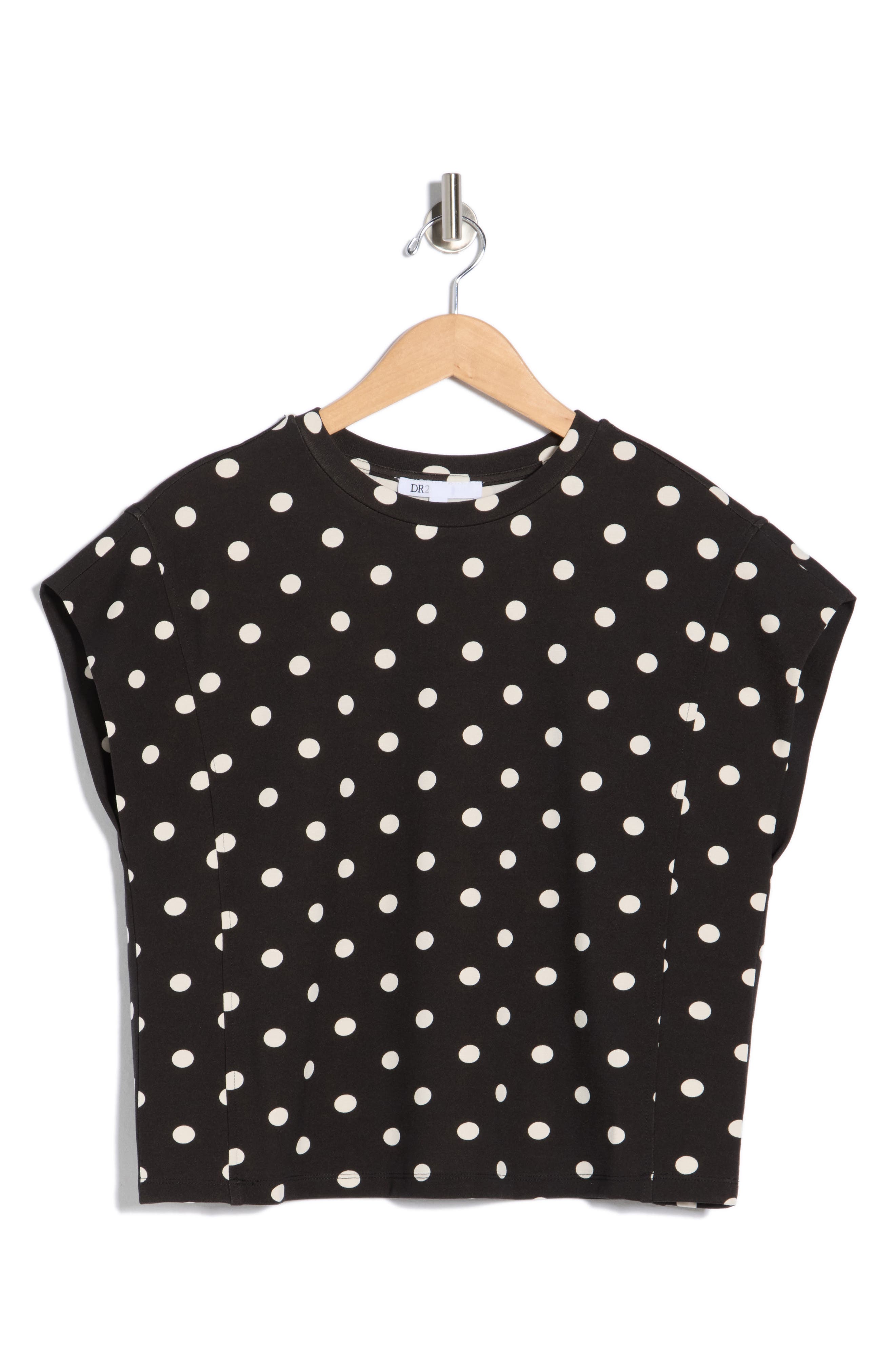 DR2 by Daniel Rainn Stripe Cap Sleeve Top