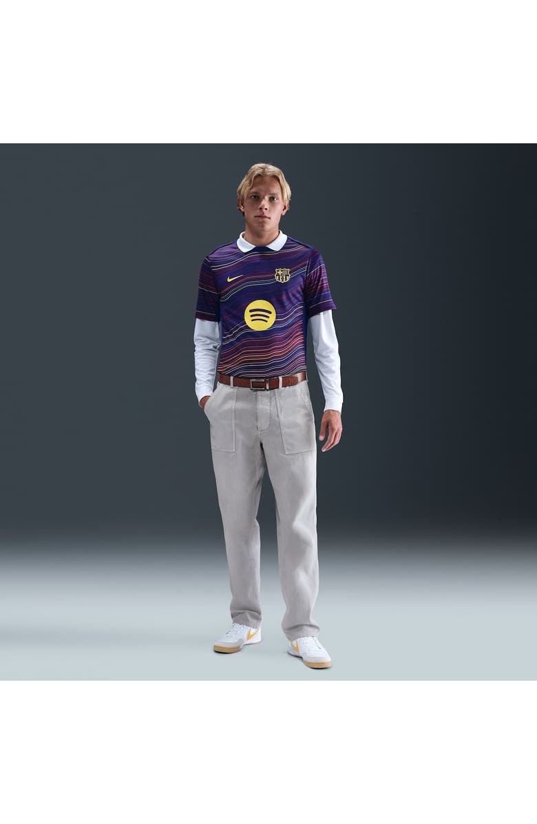 Nike Men's Nike Navy Barcelona Home 2025/26 Academy Pro Pre-Match Top, Alternate, color, Navy