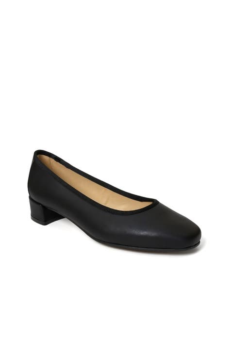 Isa Leather Ballet Flat