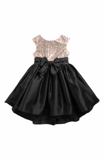 Pippa & Julie Kids' Alicia Sequin High Low Dress