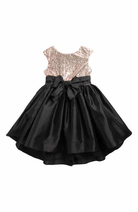 Pippa & Julie Kids' Alicia Sequin High Low Dress