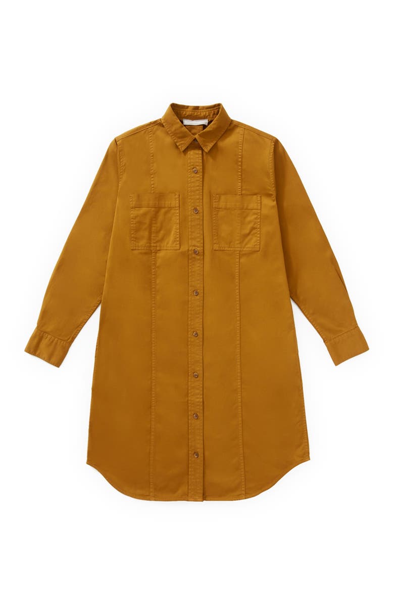Everlane The Modern Utility Shirt Dress, Alternate, color, 