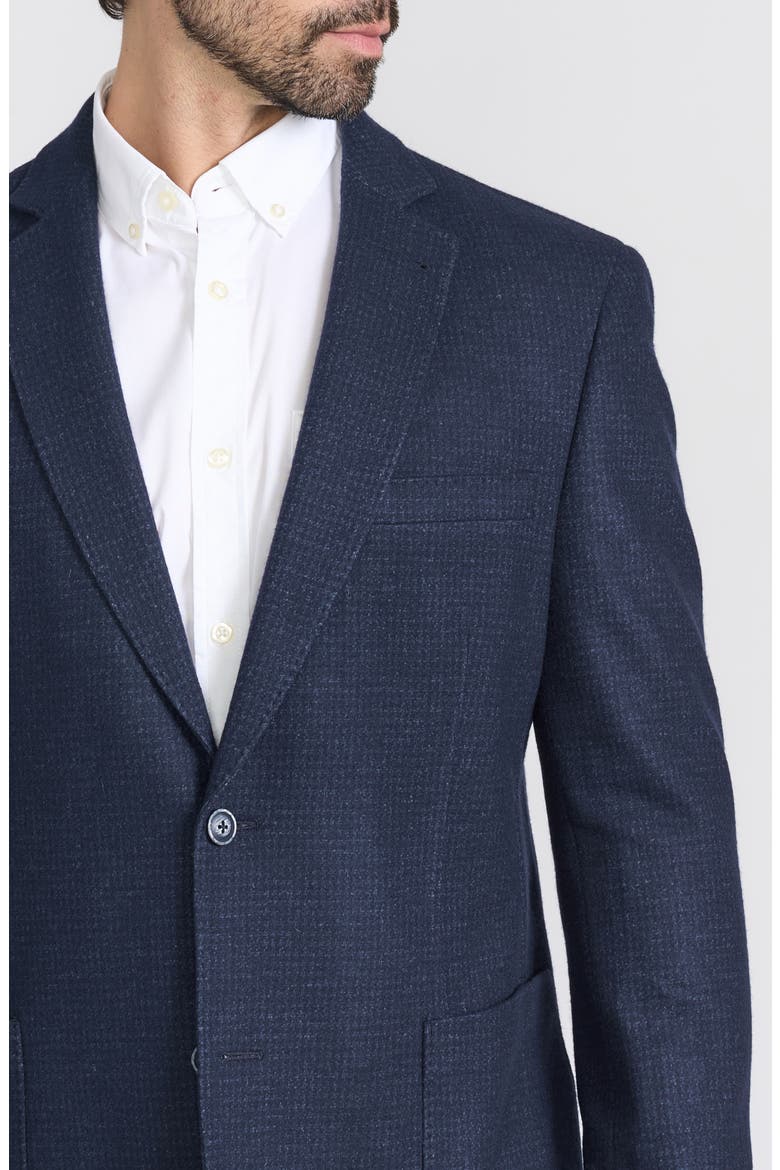 Wool Blend Sport Coat, Alternate, color, BLUE