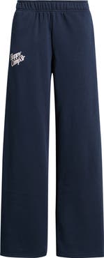 HAPPY CAMP3R Logo Wide Leg Sweatpants