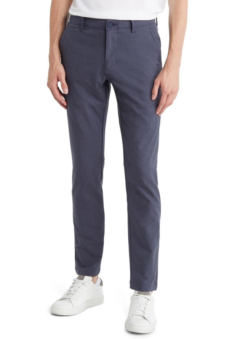 On Par IslandZone® Flat Front Golf Pants, Main, color, BELMONT BLUE