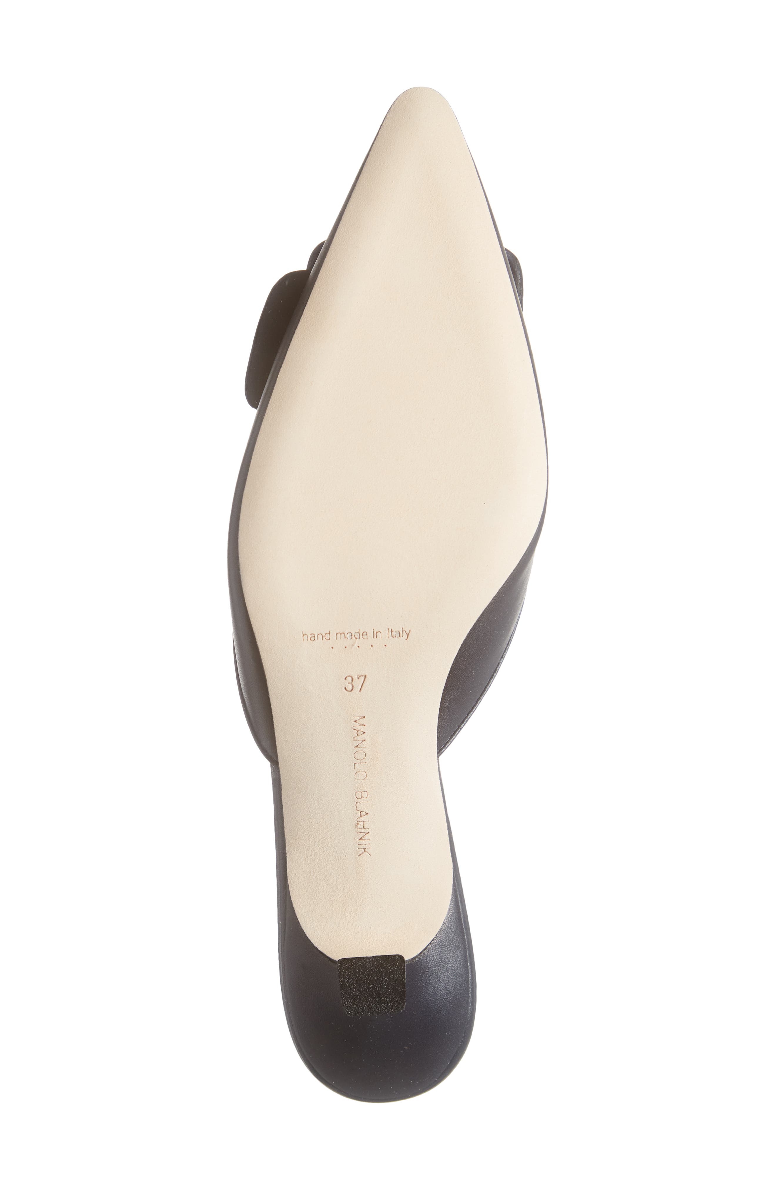 Maysale Buckle Pointed Toe Mule, Alternate, color, NAVY