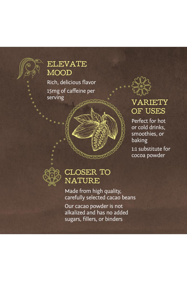 Organic Be Well Cacao Powder, 225gm, Alternate, color, No Color