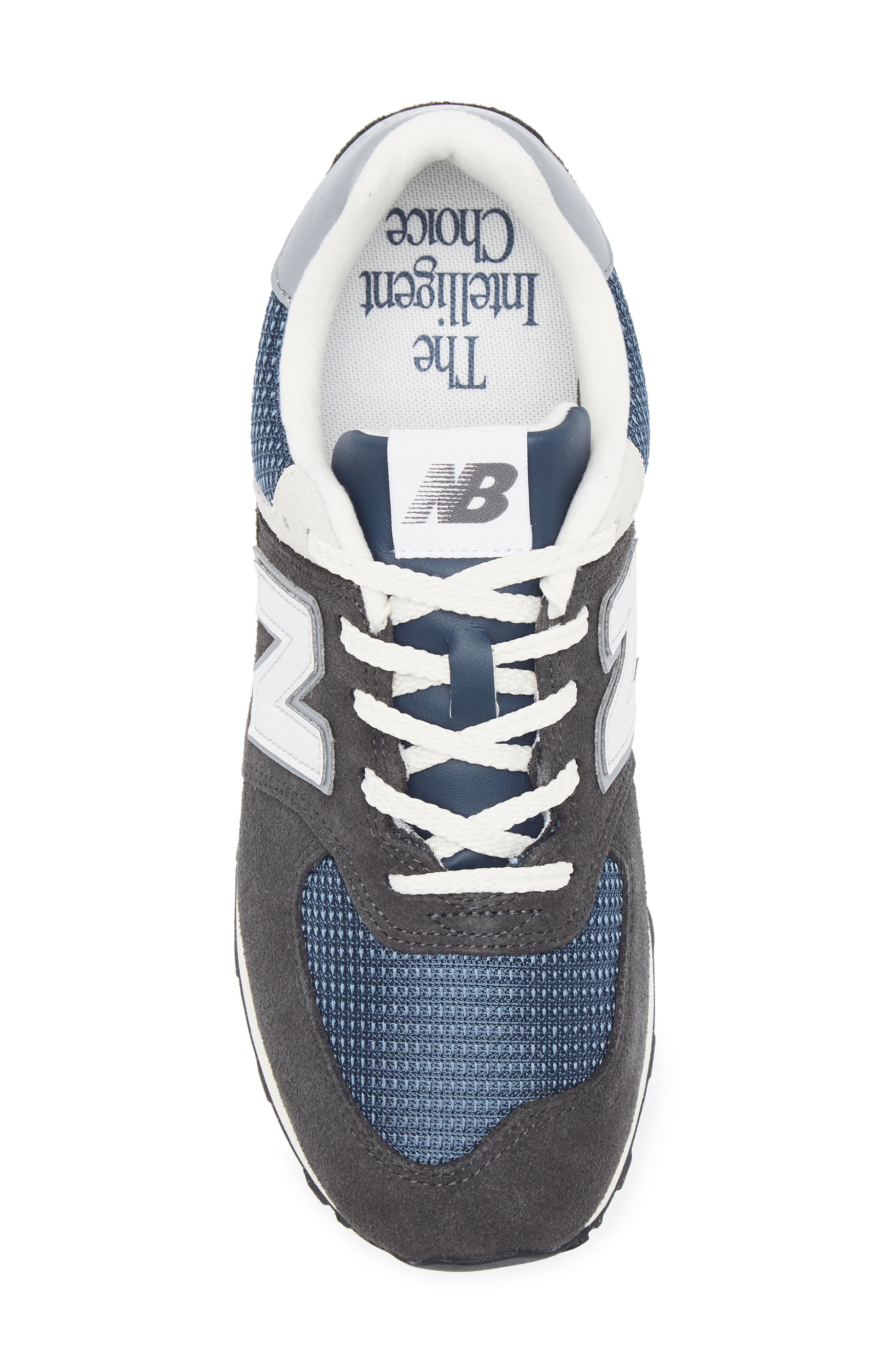 New Balance Kids' 574 Classic Sneaker, Alternate, color, Black Cement/ Slate Grey