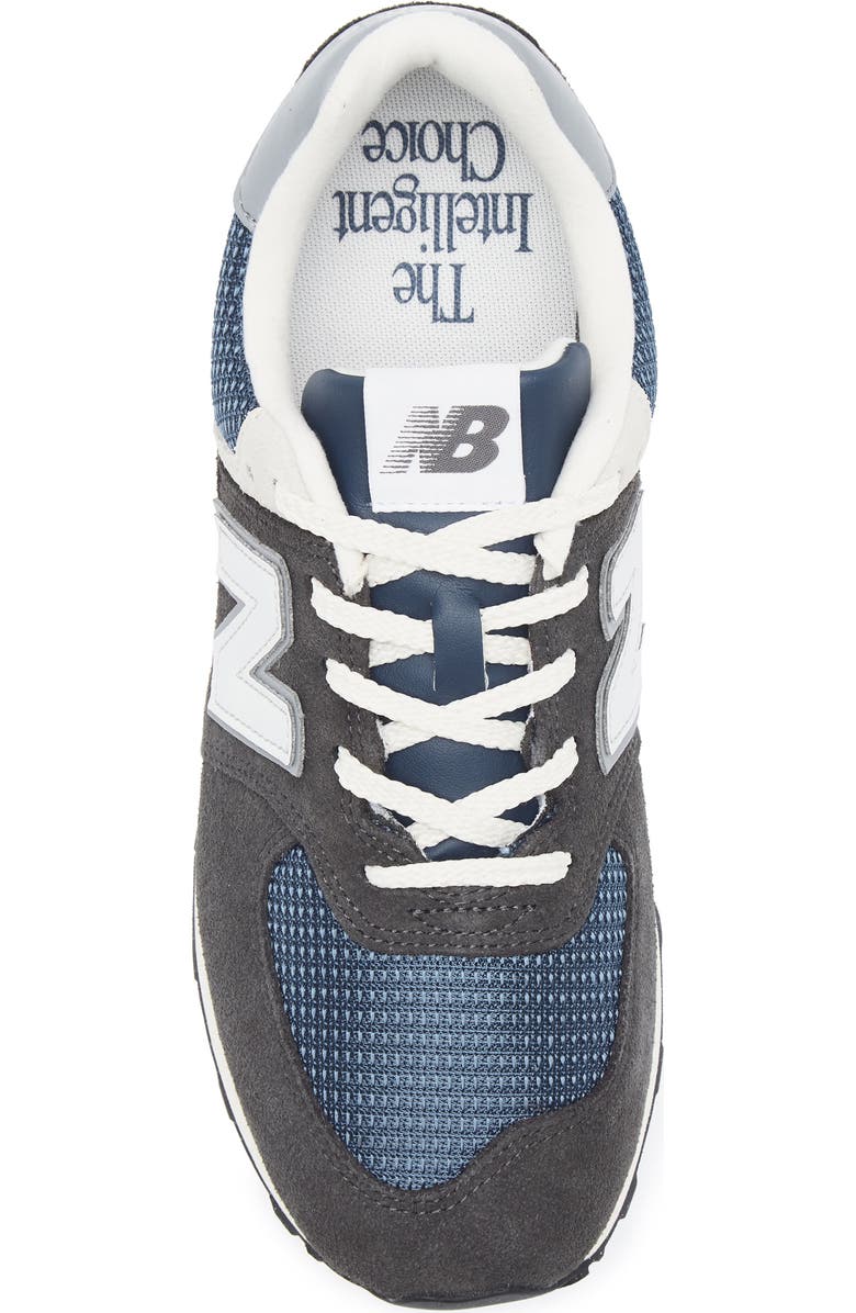 New Balance Kids
574 Classic Sneaker, Alternate, color, Black Cement/ Slate Grey