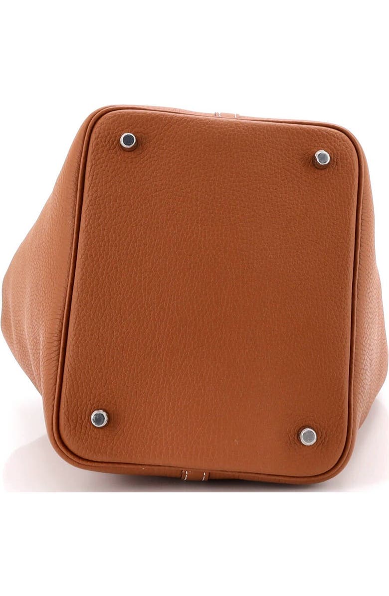 Pre-Owned Hermes Picotin Lock Bag Clemence MM, Alternate, color, Gold