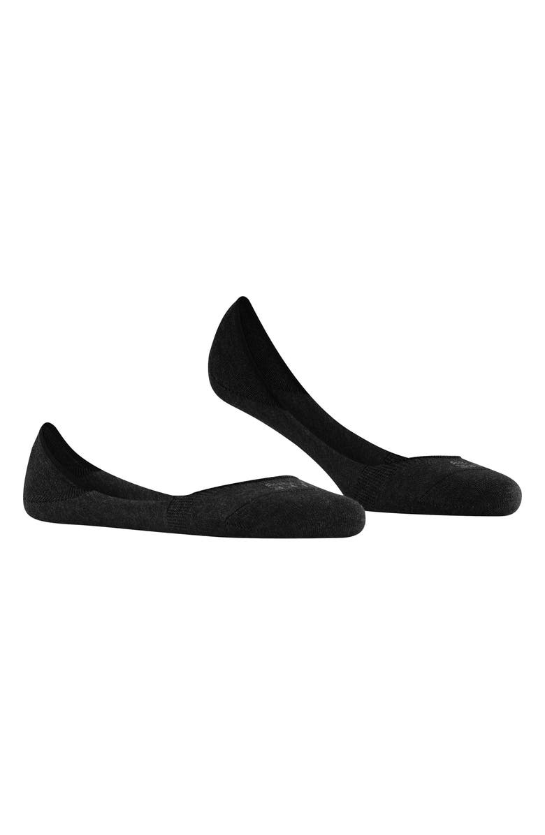 Falke Step Medium Invisible Socks, Main, color, Black