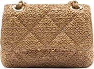 Arezzo Small Cali Woven Crossbody Bag