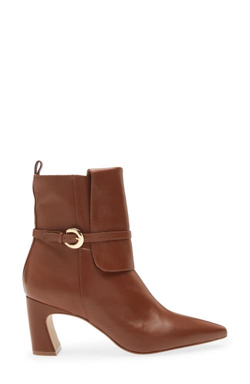 Koko + Palenki Viggo Buckle Strap Bootie In Brown