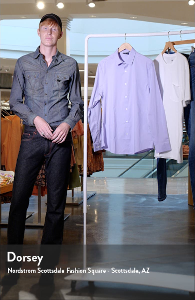 Slim Fit Stretch Button-Up Shirt, sales video thumbnail