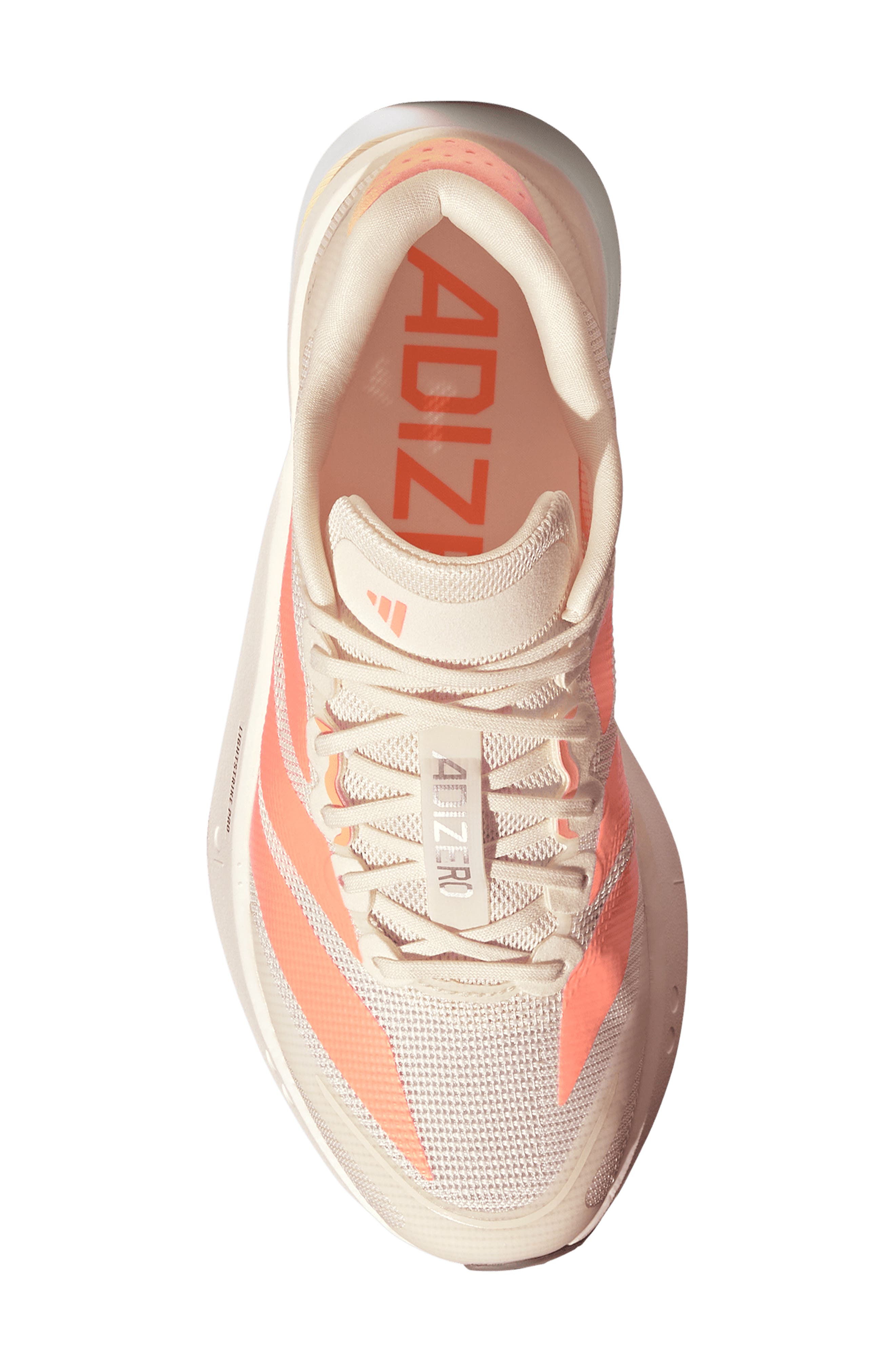 adidas Adizero Boston 13 Running Shoe, Alternate, color, Off White